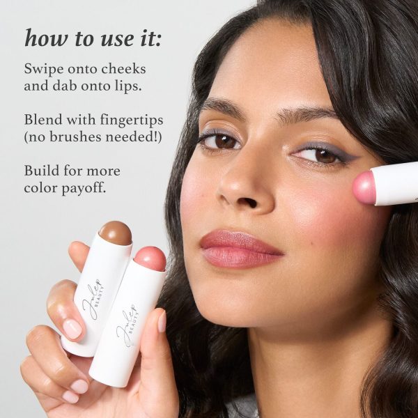 Laura Geller x Julep: Skip the Brush  2-in-1 Color Stick for Cheeks and Lips - Image 2