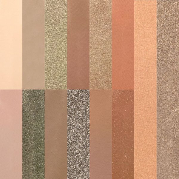 Laura's Essentials Artistic & Authentic 12 Multi-Finish Eyeshadows, 1 Highlighter, 1 Blush - Image 2