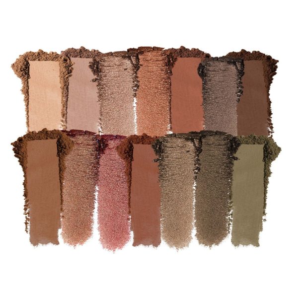 The Casual Collection Copper & Khaki 14 Multi-Finish Eyeshadows - Image 2