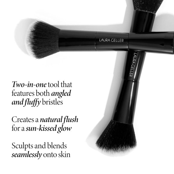 Dual-Ended Blush + Bronzer Brush - Image 2