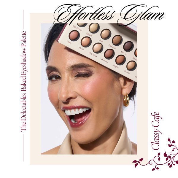 The Delectables 14 Multi-Finish Baked Eyeshadows, Classy Cafe - Image 6