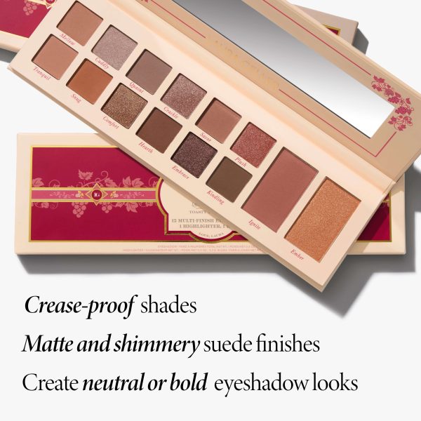 Laura's Essentials Toasty Treasures 12 Multi Finish Eyeshadows, 1 Highlighter, 1 Blush - Image 2