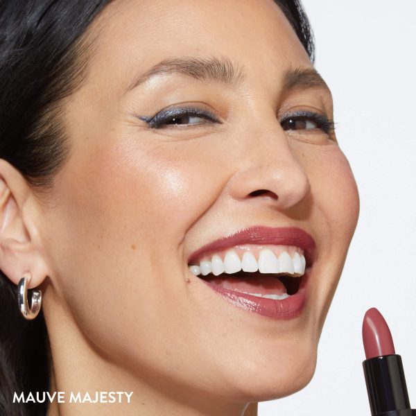 Modern Classic Cream Lipstick Trio (Mauve Majesty, Real Rosy, Novel Neutral) - Image 4