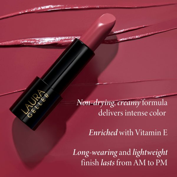Modern Classic Cream Lipstick Trio (Mauve Majesty, Real Rosy, Novel Neutral) - Image 9