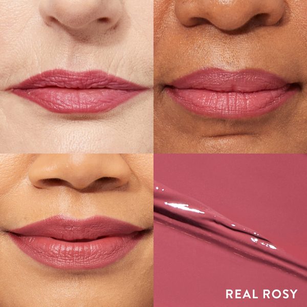 Modern Classic Cream Lipstick Trio (Mauve Majesty, Real Rosy, Novel Neutral) - Image 7