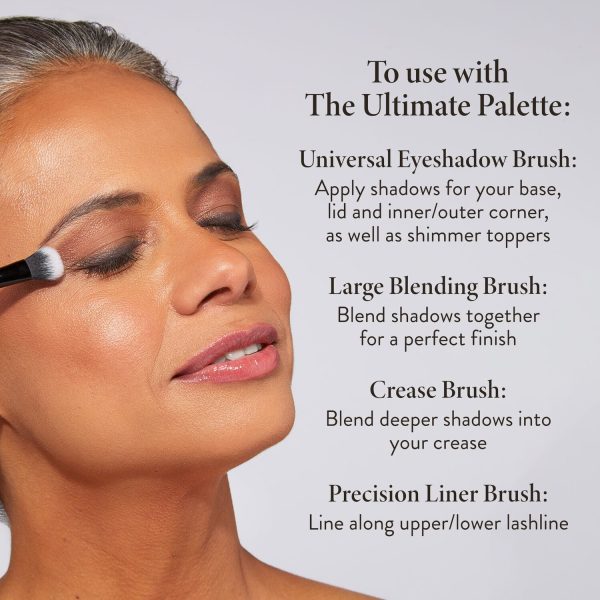Shadow Skills 4PC Eye Brush Set - Image 4