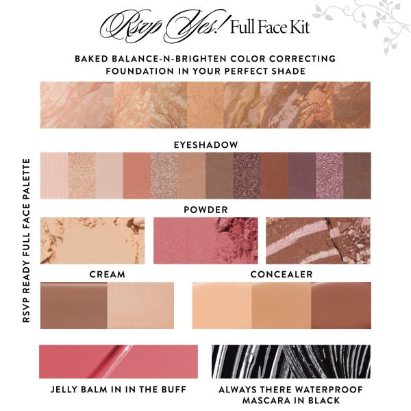 RSVP Yes! Full Face Kit (4 PC) - Image 2