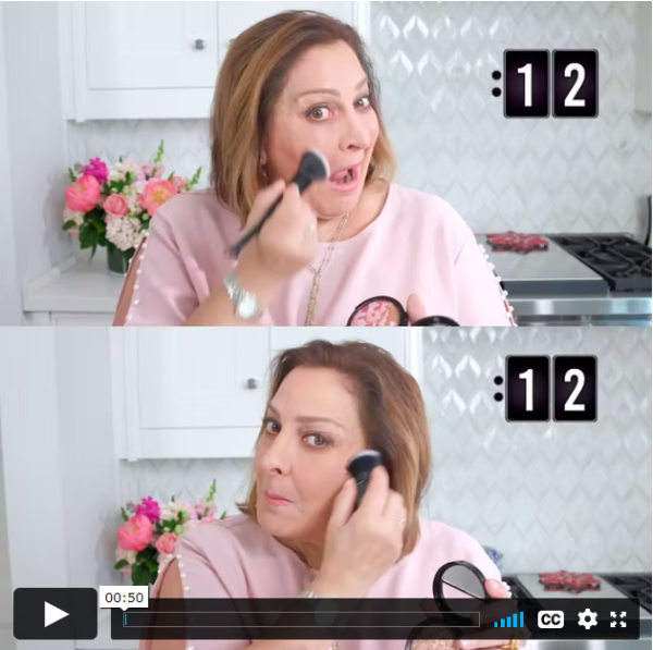 Baked Blush-n-Bronze Marbleized 2-in-1 - Image 4